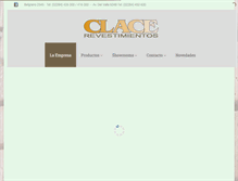 Tablet Screenshot of clacerevestimientos.com.ar
